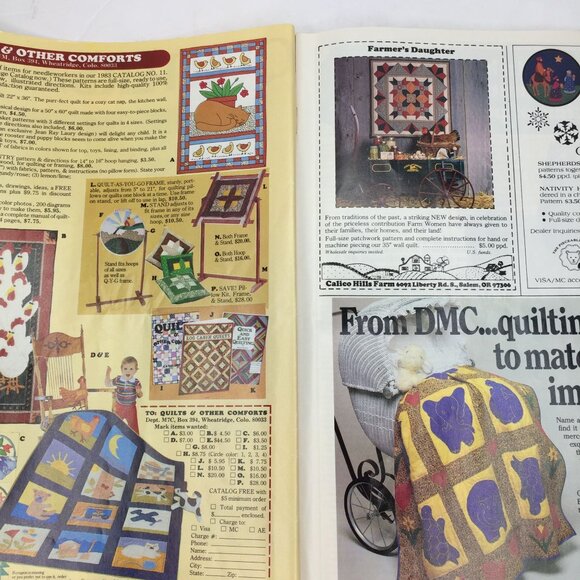 Quilters Newsletter Magazine October 1983 Issue No 156 Quilting Patterns - Picture 2 of 13